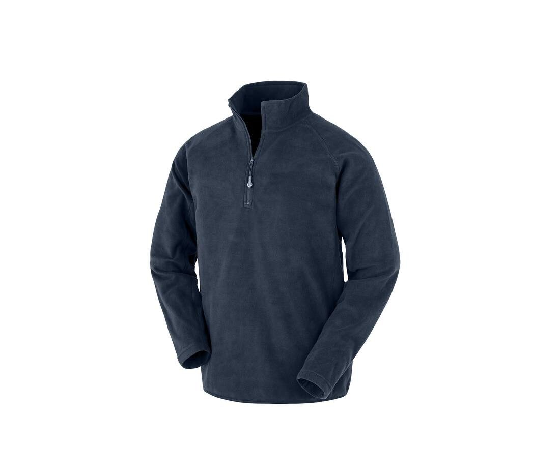 Veste zippé bleu promotionnel personnalisable publicitaire