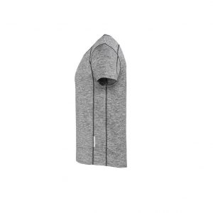 Tee-shirt de sport gris promotionnel personnalisable publicitaire