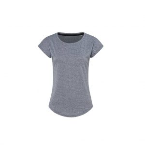 Tee-shirt de sport gris promotionnel personnalisable publicitaire