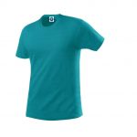 Tee-shirt bleu turquoise promotionnel personnalisable publicitaire