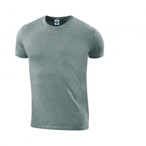 Tee-shirt bleu promotionnel personnalisable publicitaire