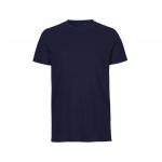 Tee-shirt bleu marine promotionnel personnalisable publicitaire