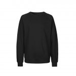 Sweat unisexe en coton Tiger noir promotionnel personnalisable publicitaire