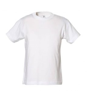 Tee-shirt blanc personnalisé publicitaire