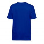Tee-shirt bleu personnalisé publicitaire