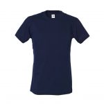 Tee-shirt bleu personnalisable publicitaire