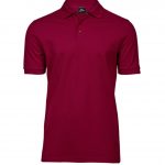 Polo rouge personnalisé publicitaire