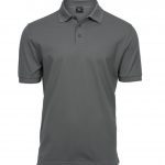 Polo gris personnalisé publicitaire
