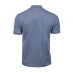Polo bleu personnalisé publicitaire