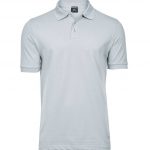 Polo bleu clair personnalisé publicitaire