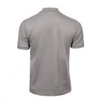 Polo gris personnalisé publicitaire