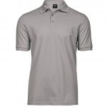 Polo gris personnalisé publicitaire