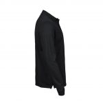 Polo manches longues noir personnalisé