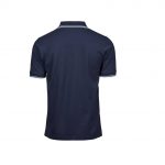 Polo bleu personnalisé