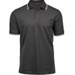 Polo gris personnalisé