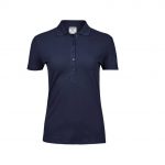 Polo bleu personnalisé