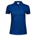 Polo bleu personnalisé