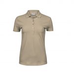Polo beige personnalisé