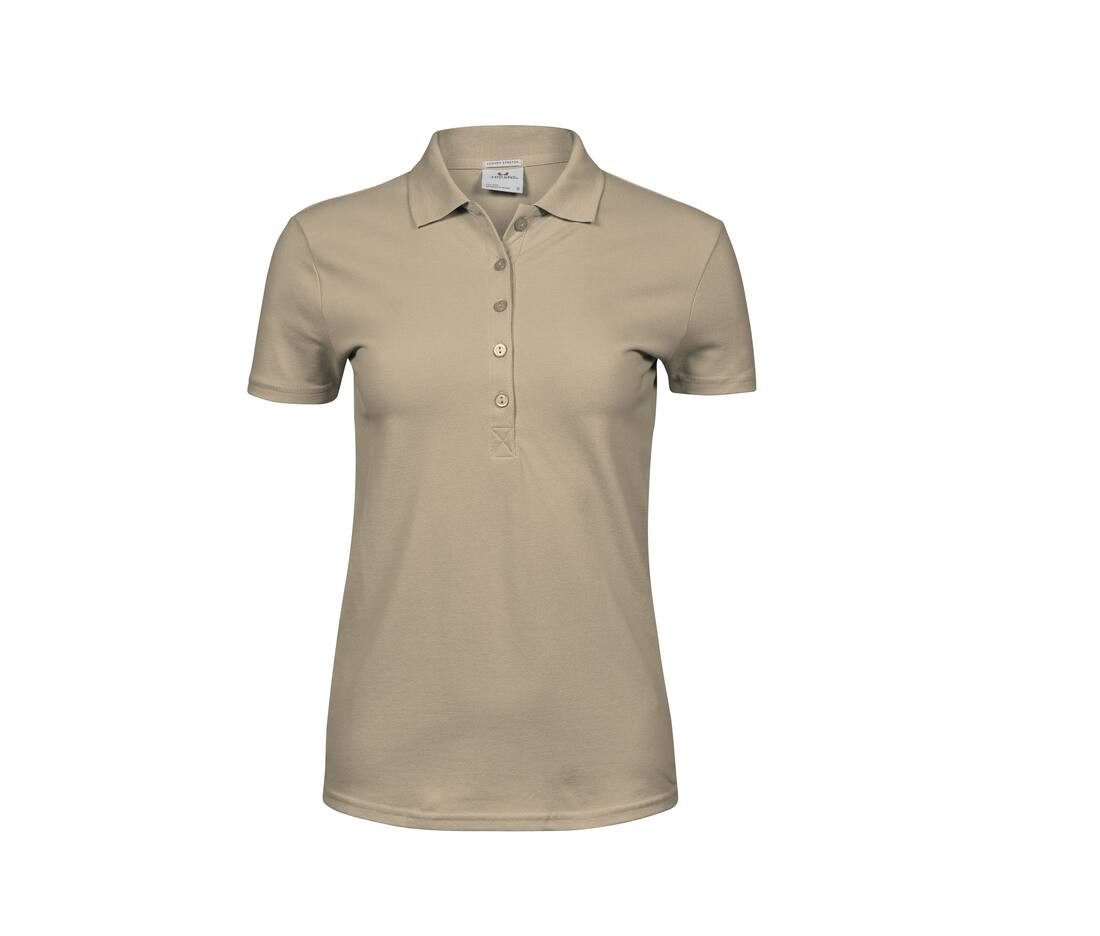 Polo beige personnalisé