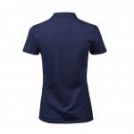 Polo bleu personnalisé