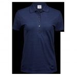 Polo bleu personnalisé