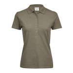 Polo marron personnalisé