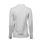 Polo manches longues blanc personnalisé