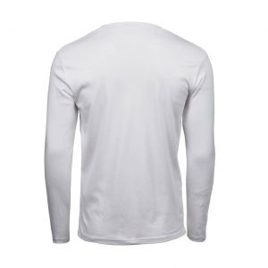 Tee-shirt manches longues blanc personnalisé
