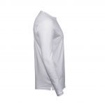 Tee-shirt manches longues blanc personnalisé