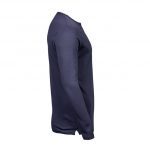 Tee-shirt manches longues bleu personnalisé
