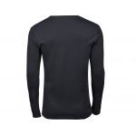 Tee-shirt manches longues bleu personnalisé