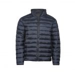 Doudoune bleu personnalisé