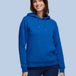 Sweat à capuche bleu personnalisé