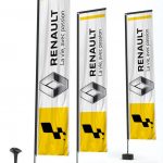 Beach flag personnalisé