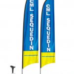 Beach flag personnalisé