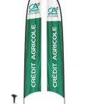 Beach flag personnalisé
