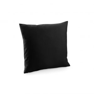 Coussin noir personnalisé