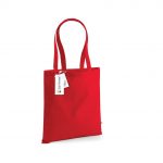 Tote bag rouge personnalisé