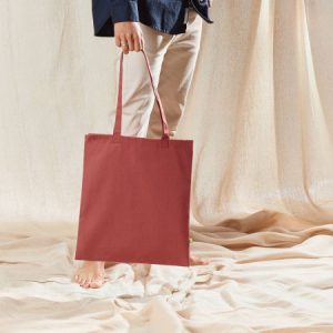 Tote bag rouge personnalisé