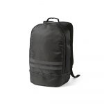 Sac à dos noir personnalisable publicitaire