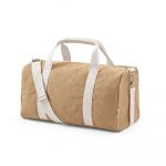 Sac de sport beige publicitaire personnalisable