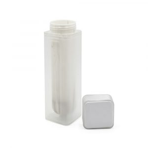 Bouteille blanche personnalisable publicitaire