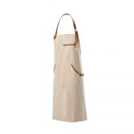 Tablier beige personnalisable publicitaire