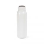 Bouteille acier inoxydable blanc personnalisable publicitaire
