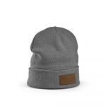 Bonnet gris personnalisable publicitaire