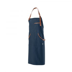 Tablier bleu marine personnalisable publicitaire