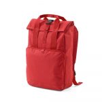 Sac à dos rouge personnalisable publicitaire