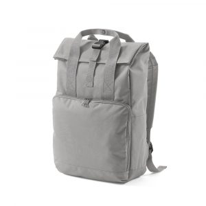 Sac à dos gris personnalisable publicitaire