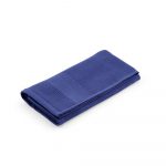 Serviette bleue personnalisable publicitaire