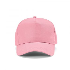 Casquette rose personnalisable publicitaire